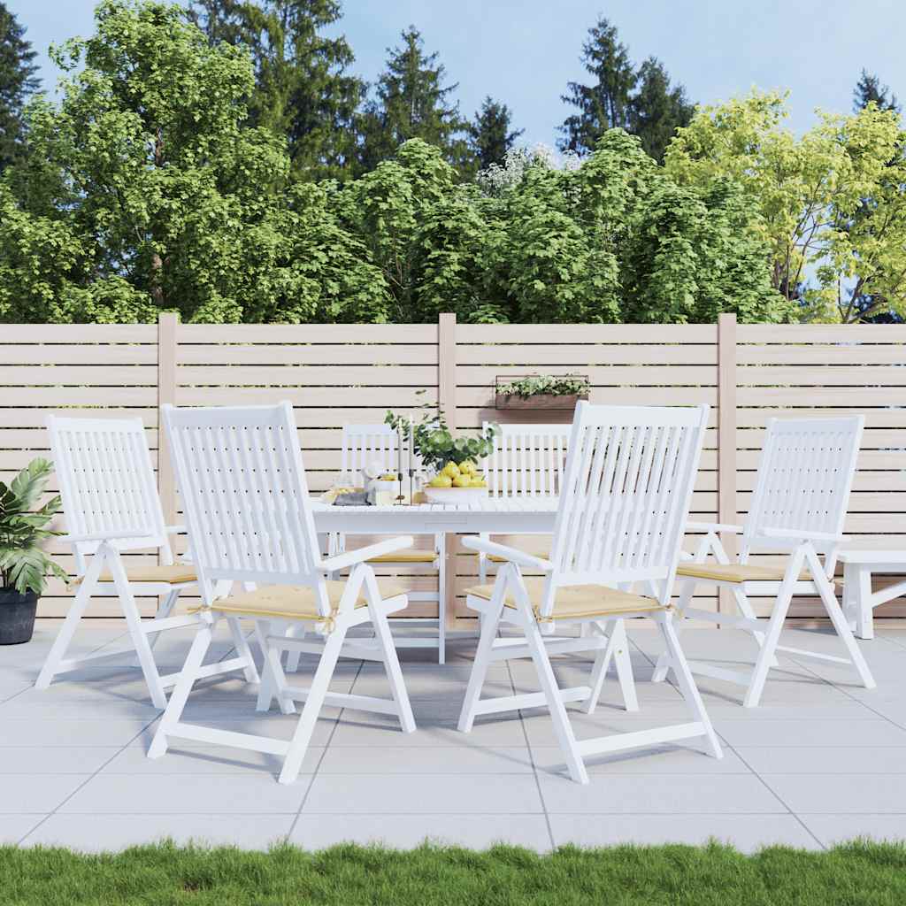 Vidaxl Gaart CHAIR KUSHIOUNEN 6 PCS 40X4XX4 cm Oxford Stoff Biker