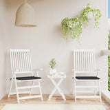 Vidaxl Garden chair cushions 2 st 40x40x4 cm Oxford fabric black