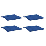 Vidaxl Garden chair cushions 4 pcs 40x40x4 cm Oxford fabric royal blue