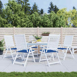 Vidaxl Garden Chair Cudions 6 st 40x40x4 cm Oxford Fabric Royal Blue