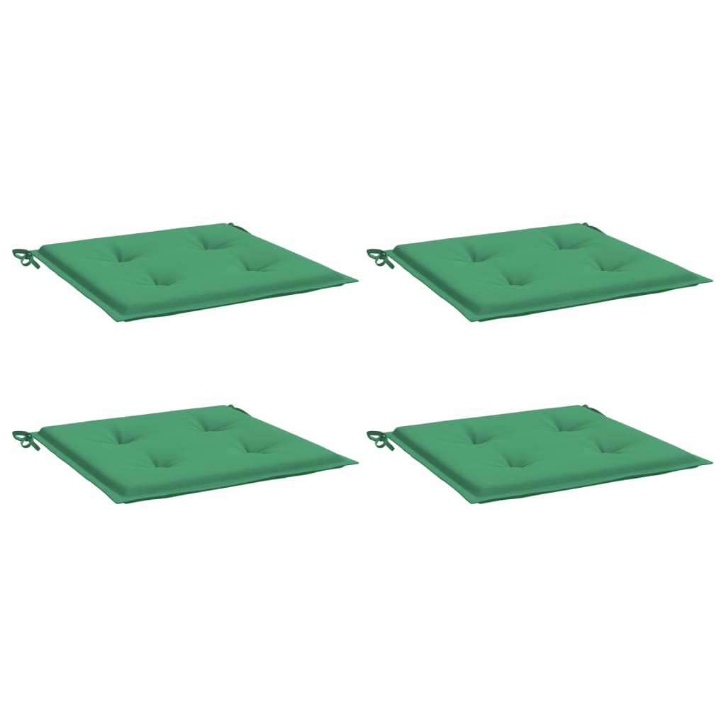 Vidaxl Gaart Chirkonen 4 st 50x50x3 cm oxford Stoff gréng