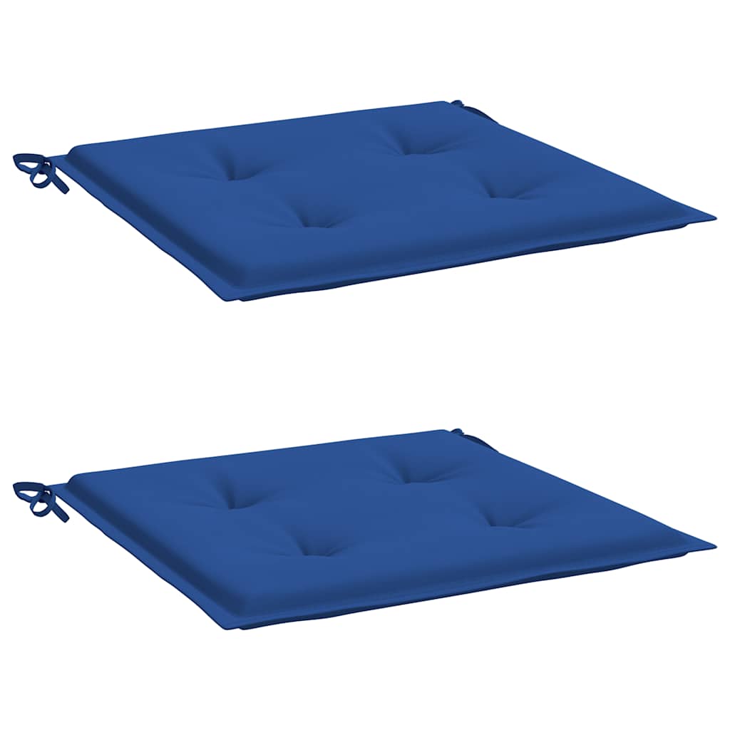 Vidaxl Garden chair cushions 2 st 50x50x4 cm Oxford fabric royal blue