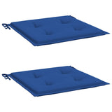 Vidaxl Garden chair cushions 2 st 50x50x4 cm Oxford fabric royal blue
