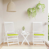 Vidaxl Garden chair cushions 2 st 50x50x4 cm Oxford fabric bright green