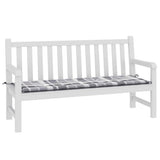 VidaXL Garden bench cushion 150x50x4 cm Oxford fabric diamond pattern gray