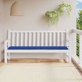 Vidaxl Garden Bench Cushion 200x50x4 CM Oxford Fabric Royal Blue