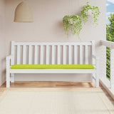 Vidaxl Garden bench cushion 200x50x4 cm Oxford fabric clear green