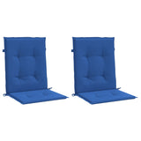 Vidaxl Garden stol blazine 2 pcs 100x50x3 cm Oxford tkanina kraljevsko modra