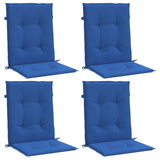Vidaxl Garden stol blazine 4 pcs 100x50x3 cm Oxford tkanina kraljevsko modra