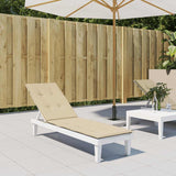 Vidaxl Patio Chair Cushion (75+105) x50x4 cm beige