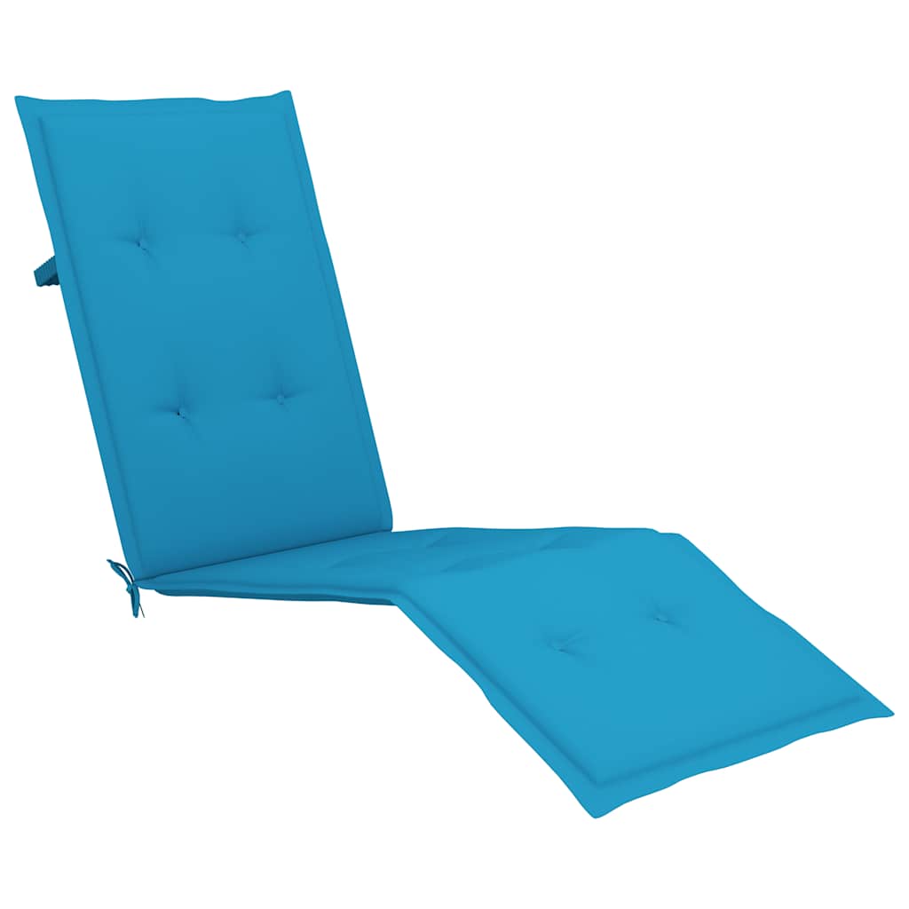 Poduszka Vidaxl patio (75+105) x50x4 cm niebieski