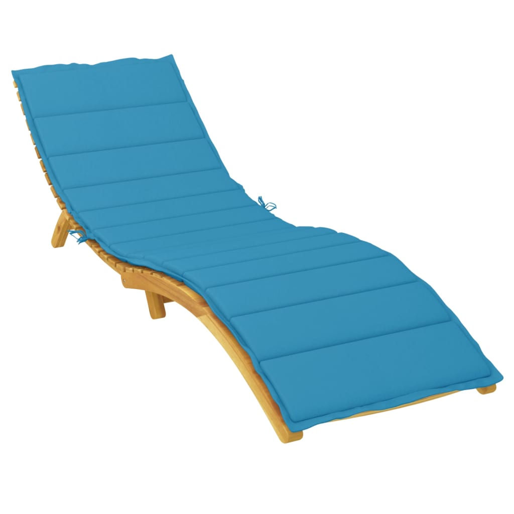 Vidaxl louner Këssen 200x60x3 cm oxford Stoff blo