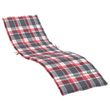 Vidaxl Lounger Blaphion 200x60x3 cm Oxford tkanina diamant rdeča