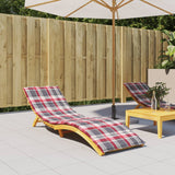 Vidaxl Lounger Blaphion 200x60x3 cm Oxford tkanina diamant rdeča