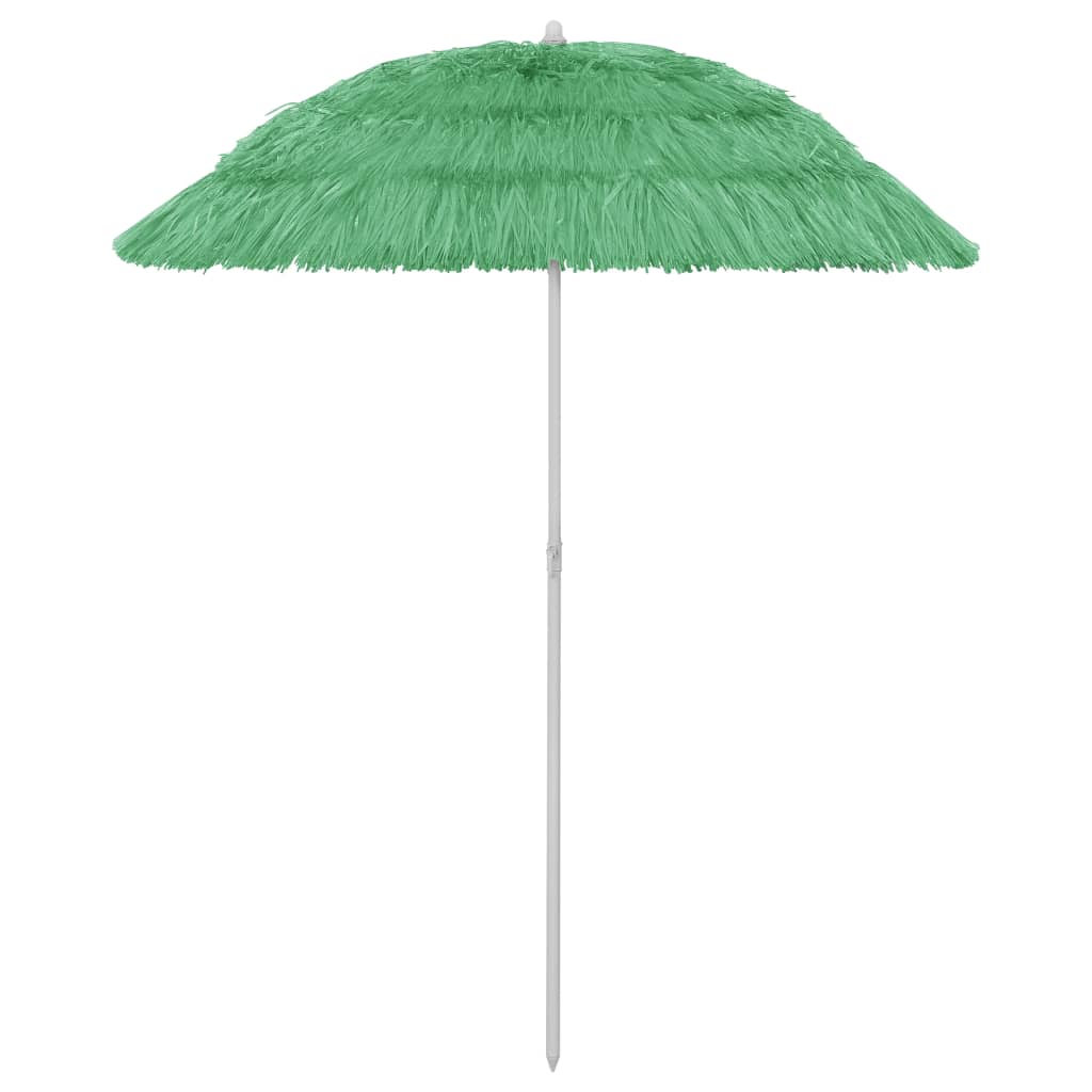 Vidaxl Strandparasol Hawaii 180 cm zielony