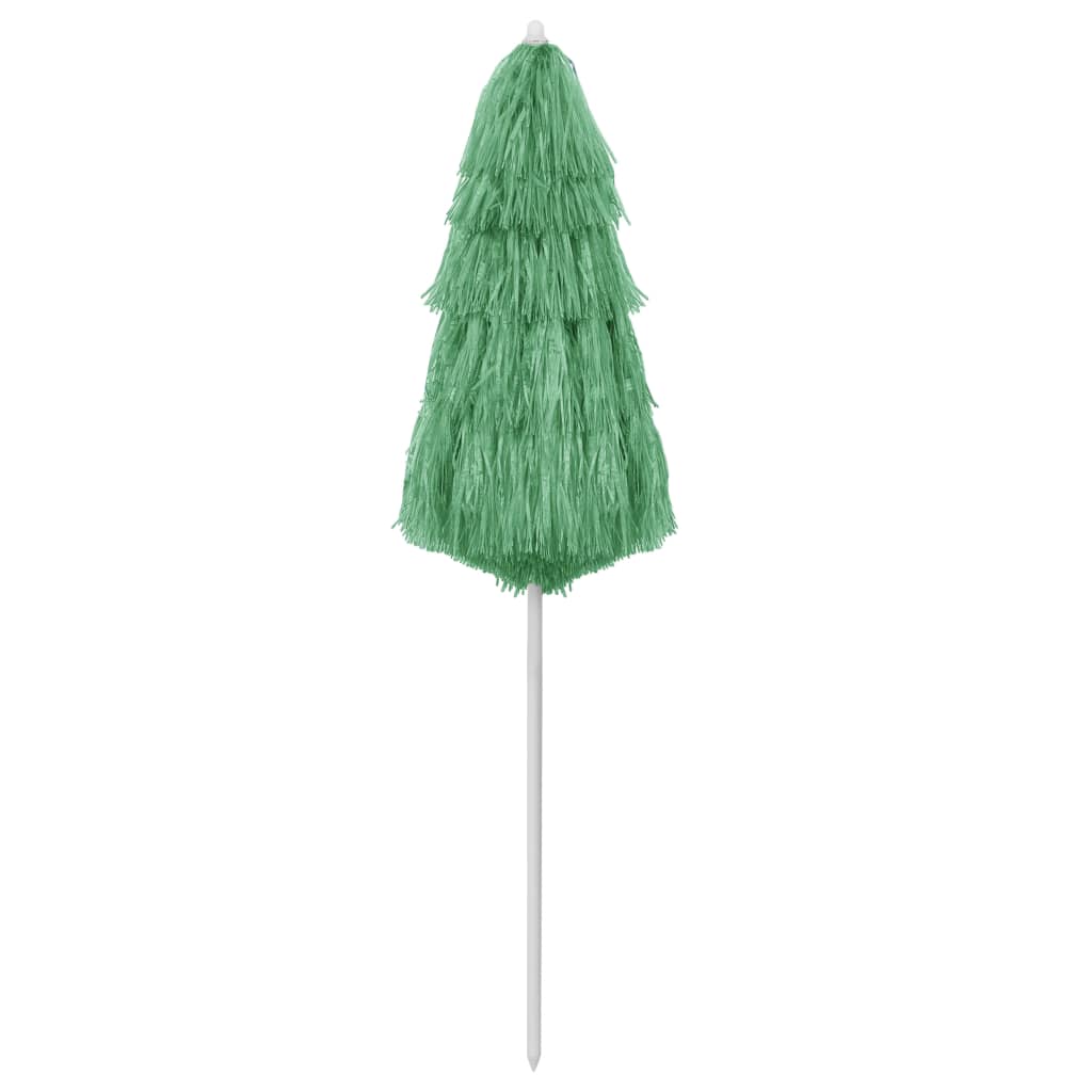 Vidaxl Strandparasol Hawaii 180 cm zielony