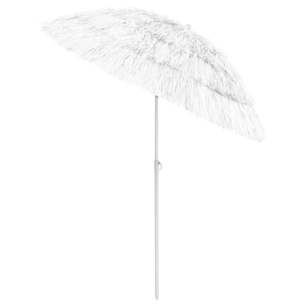 Vidaxl Strandparasol Hawaii 180 cm white