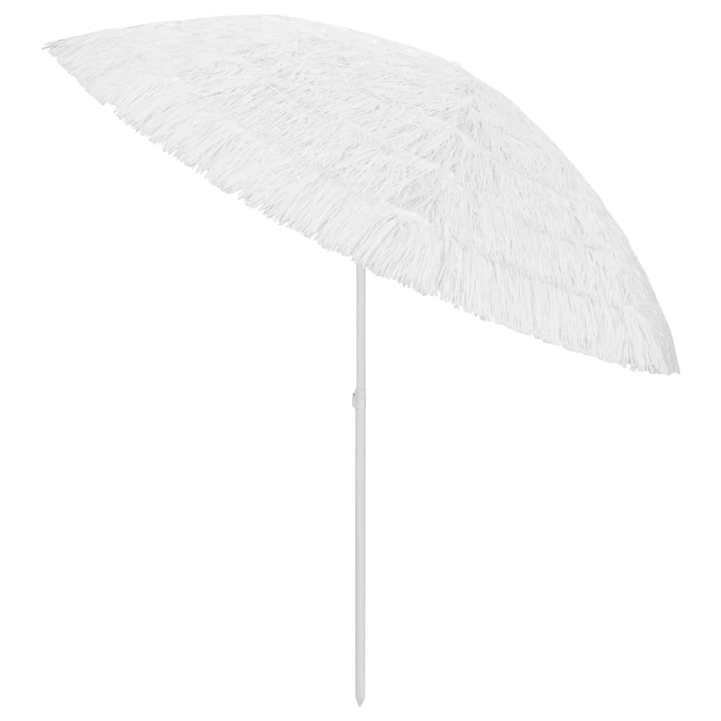Vidaxl Strandparasol Hawaii 300 cm blanco