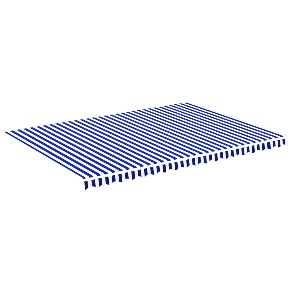 VidaXL replacement cloth for Luifel 5x3.5 m blue and white