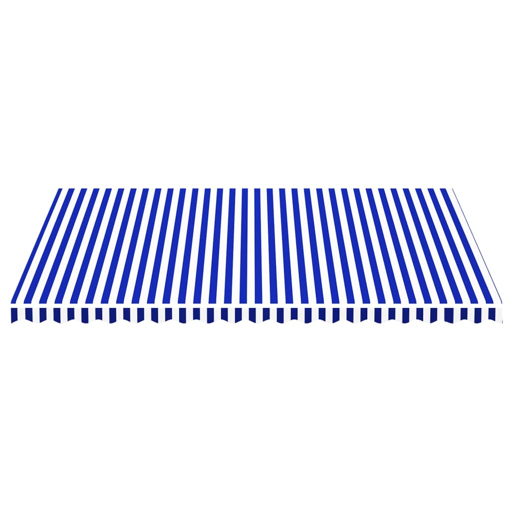 VidaXL replacement cloth for Luifel 5x3.5 m blue and white