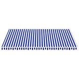 VidaXL replacement cloth for Luifel 5x3.5 m blue and white