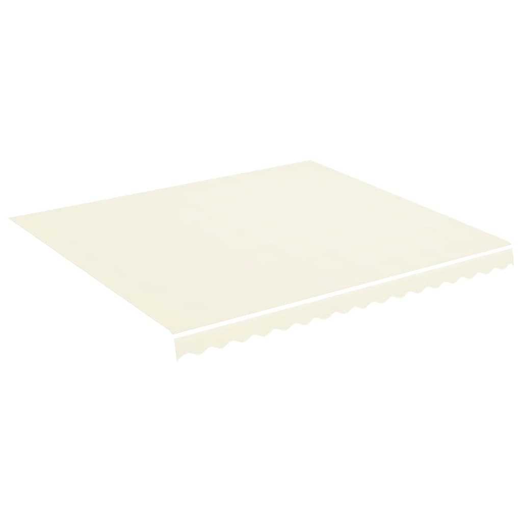 VidaXL replacement cloth for Luifel 4x3.5 m cream -colored