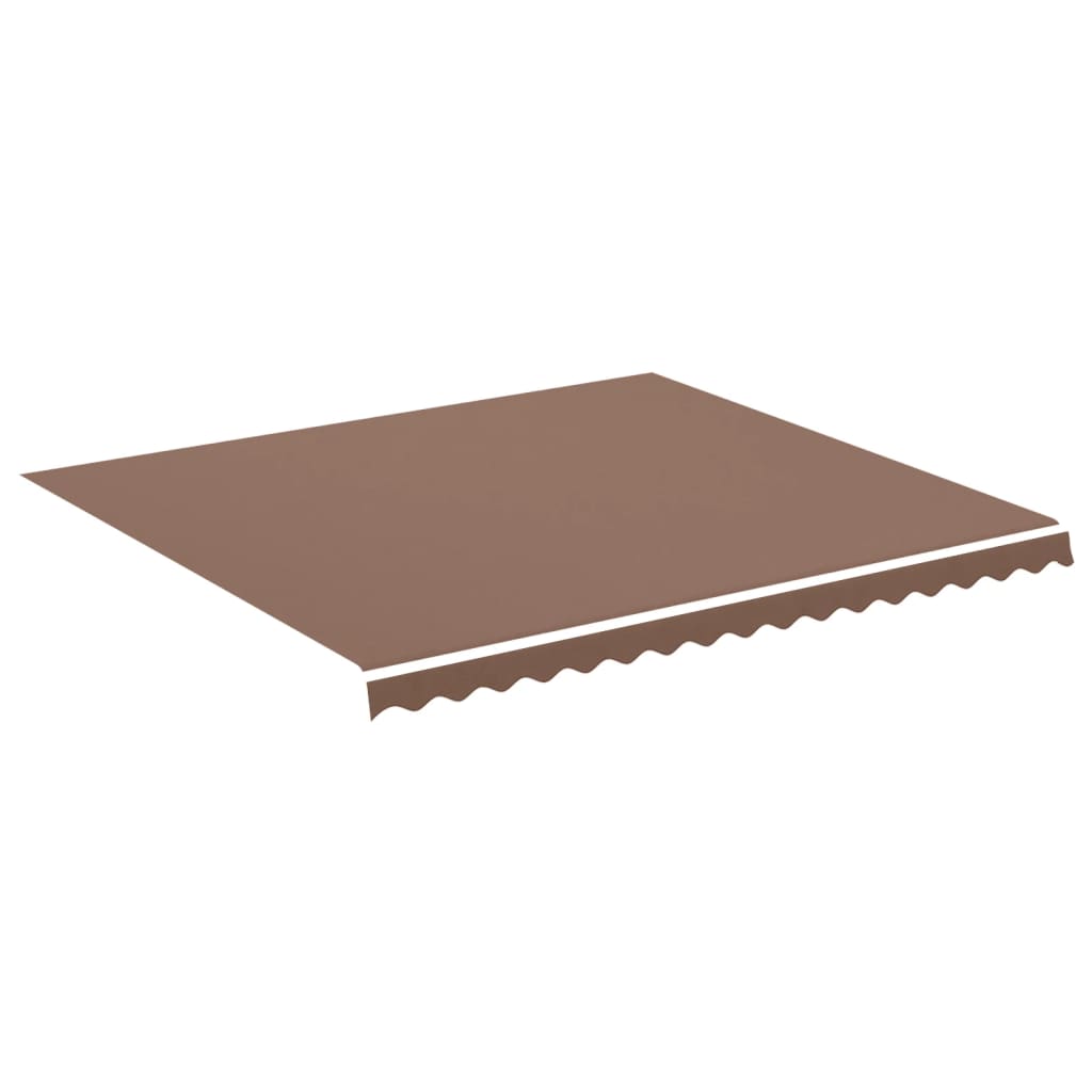 VidaXL Replacement cloth for Luifel 4x3.5 m Brown