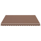 VidaXL Replacement cloth for Luifel 4x3.5 m Brown