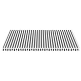 VidaXL replacement cloth for Luifel 5x3.5 m Anthracite -colored and white