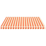 Vidaxl replacement cloth for Luifel 4x3.5 m yellow and orange