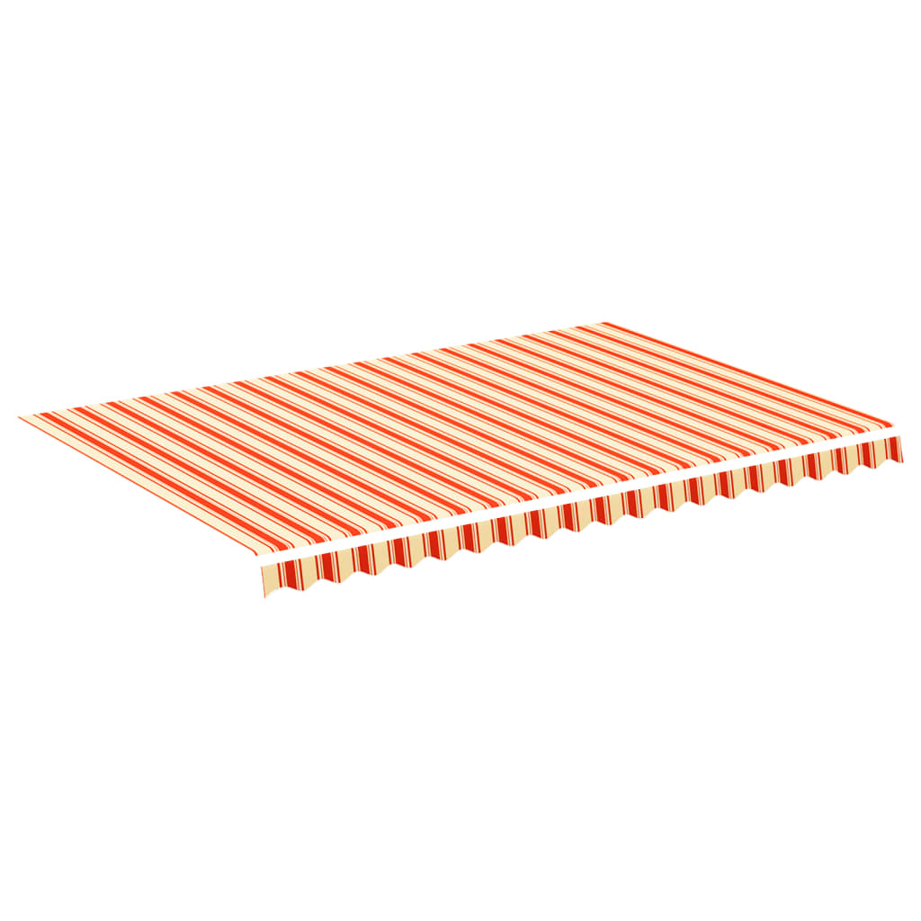 VidaXL replacement cloth for Luifel 4.5x3 m yellow and orange