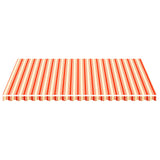 Vidaxl replacement cloth for Luifel 5x3.5 m yellow and orange