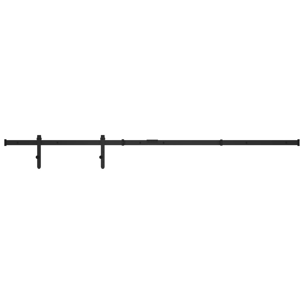 Vidaxl Suspension Set til mini -skiver -døren 183 cm kulstofstål