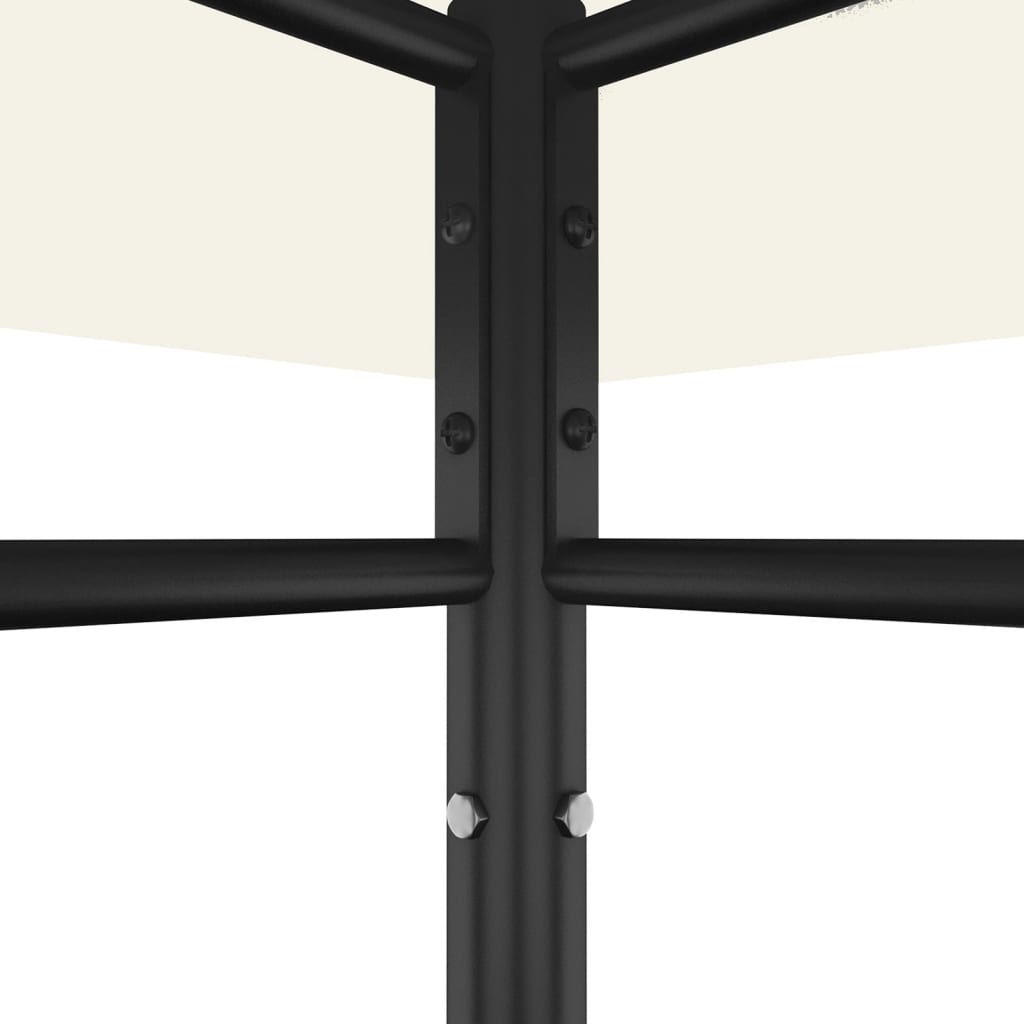 Vidaxl Arbor 180 g m² 3x3x2,7 m krem ​​-farget