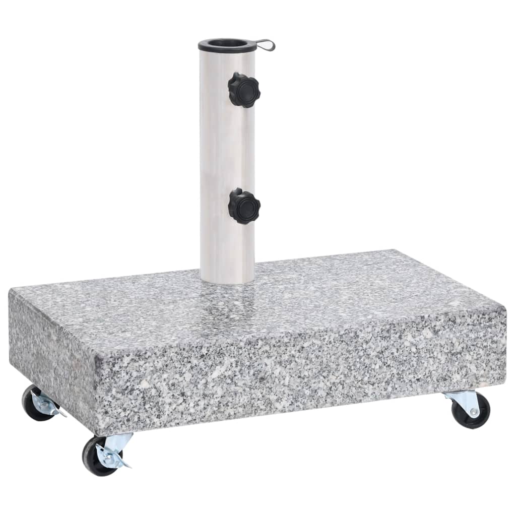 Vidaxl Parasol foot 45x25x8 cm granite light gray