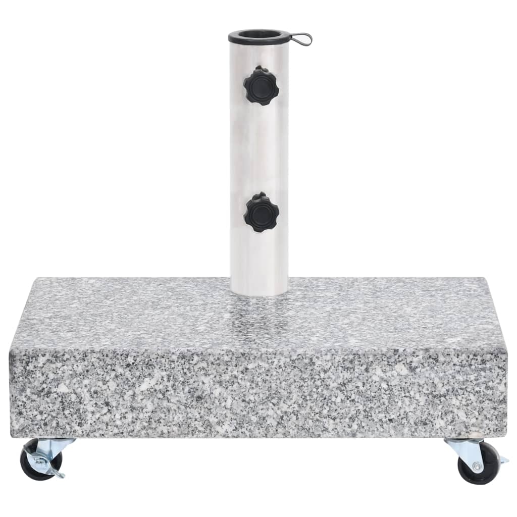 Vidaxl Parasol foot 45x25x8 cm granite light gray