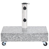Vidaxl Parasol foot 45x25x8 cm granite light gray