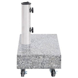 Vidaxl Parasol foot 45x25x8 cm granite light gray