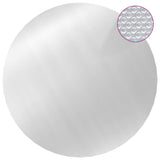 Copertura piscina Vidaxl 250 cm PE color argento