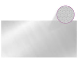 Vidaxl plavalni bazen 450x220 cm PE srebrno obarvano