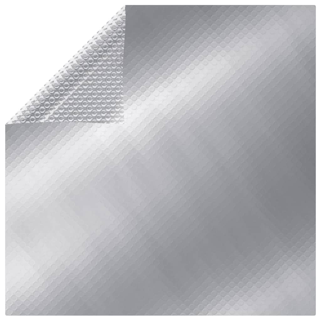 Copertura piscina Vidaxl 549x274 cm PE color argento