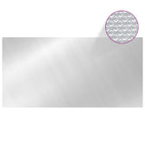 Copertura piscina Vidaxl 549x274 cm PE color argento