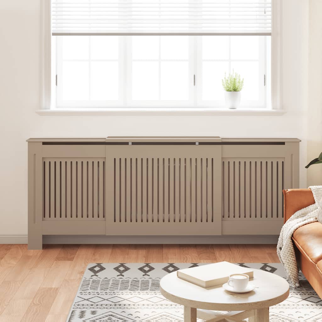 Vidaxl radiator cover 205 cm mdf