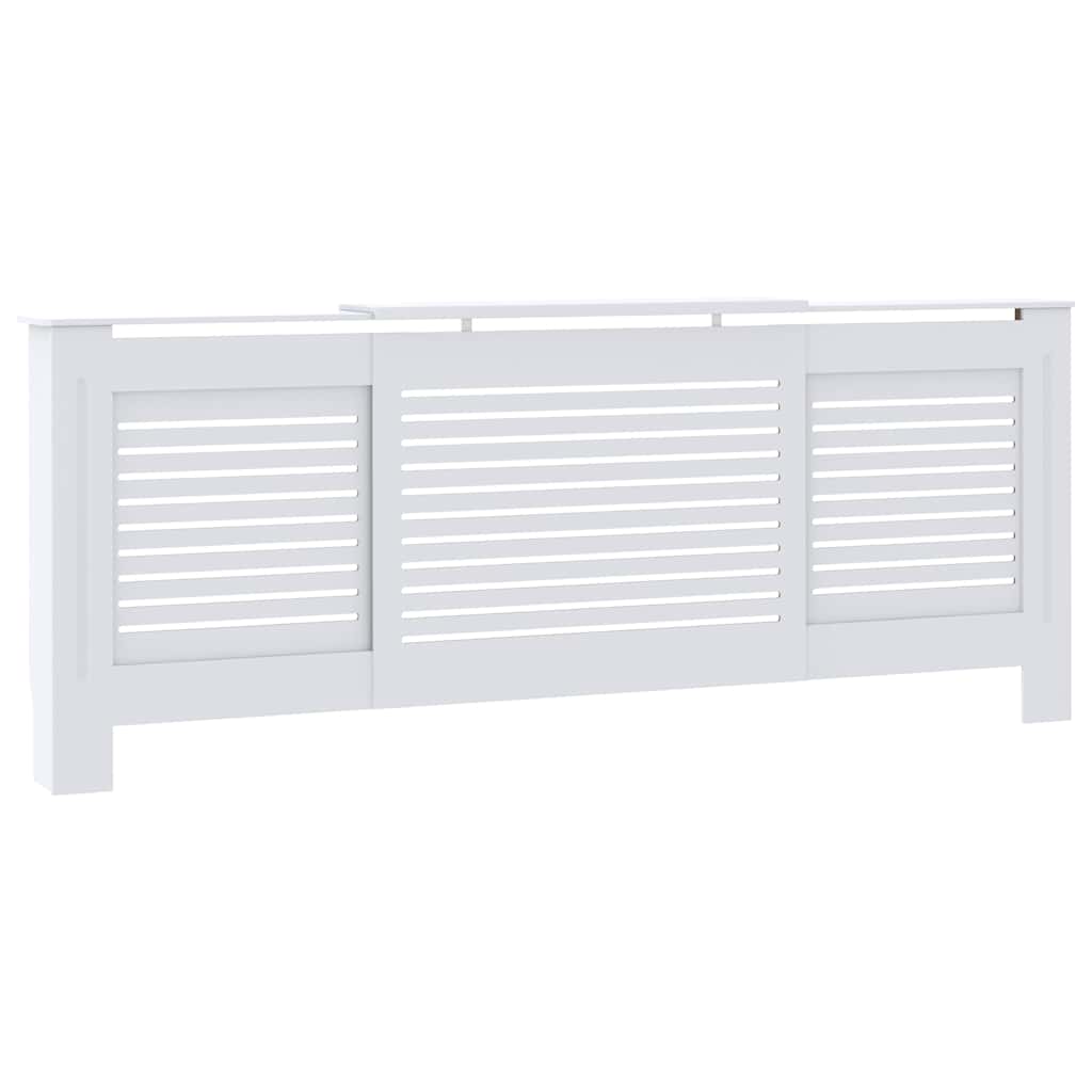 Vidaxl Radiatorom construction 205 cm MDF White