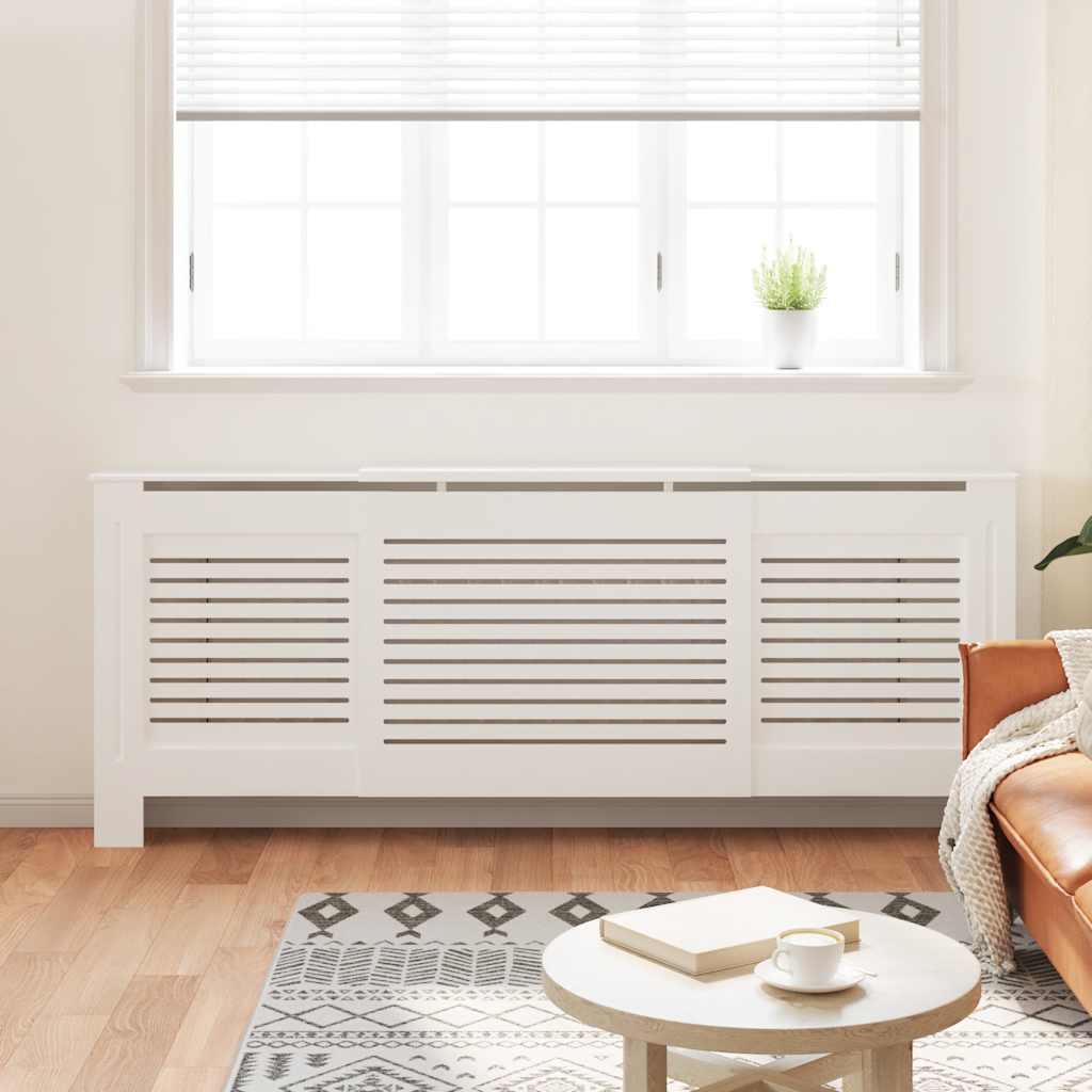 Vidaxl Radiatorom construction 205 cm MDF White