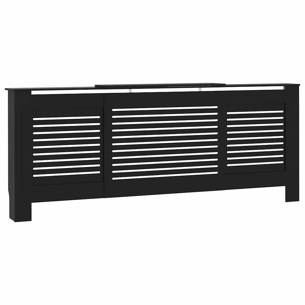 Vidaxl Radiatorom construction 205 cm MDF Black