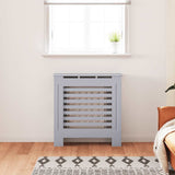 VIDAXL -Radiatorkonstruktion 78 cm MDF Grau