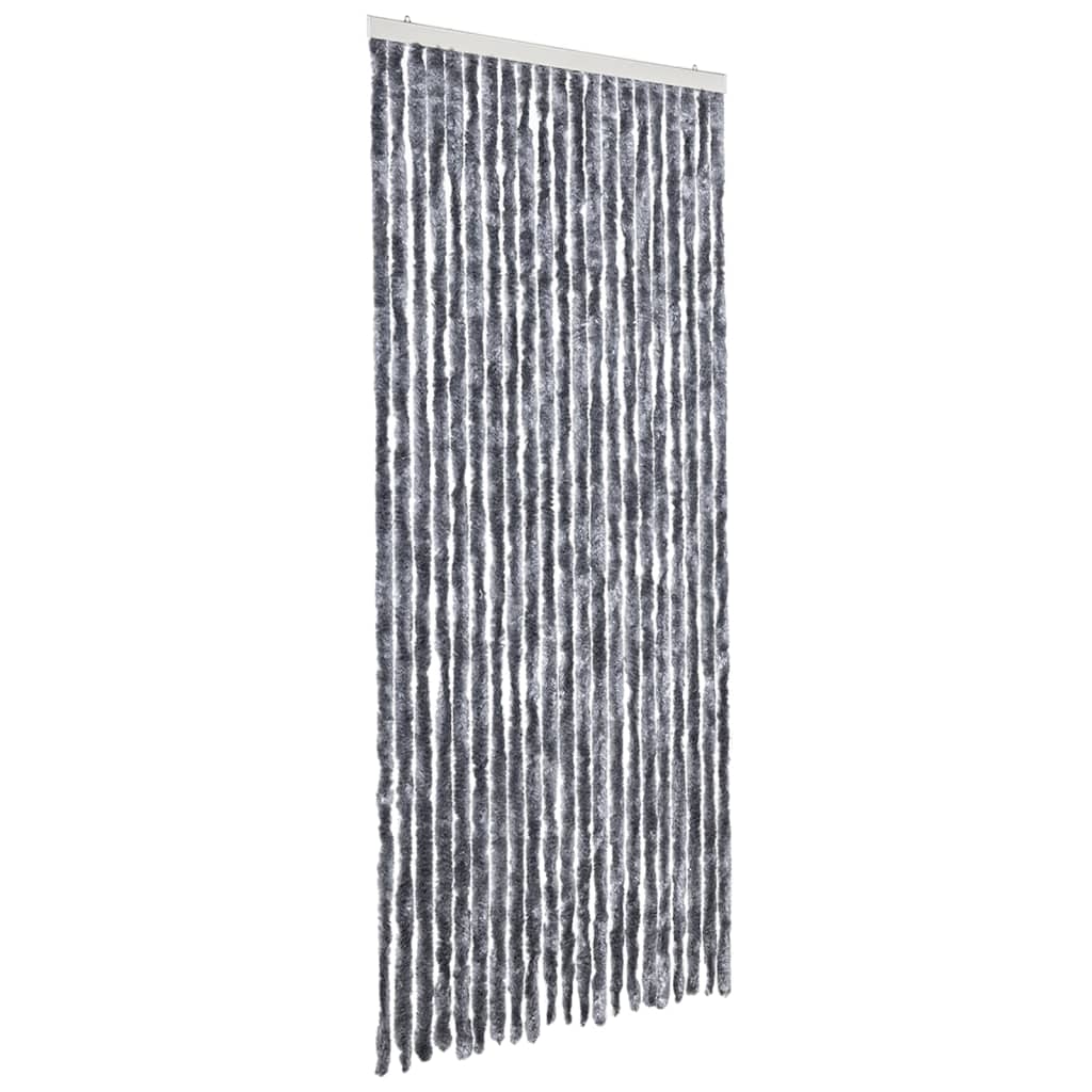 Vidaxl fléien Rido 90x200 cm Chenne Sëlwerfaarf faarweg