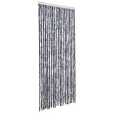 Vidaxl fléien Rido 90x200 cm Chenne Sëlwerfaarf faarweg