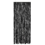 Vidaxl Fly curtain 56x200 cm Chenille Anthracite